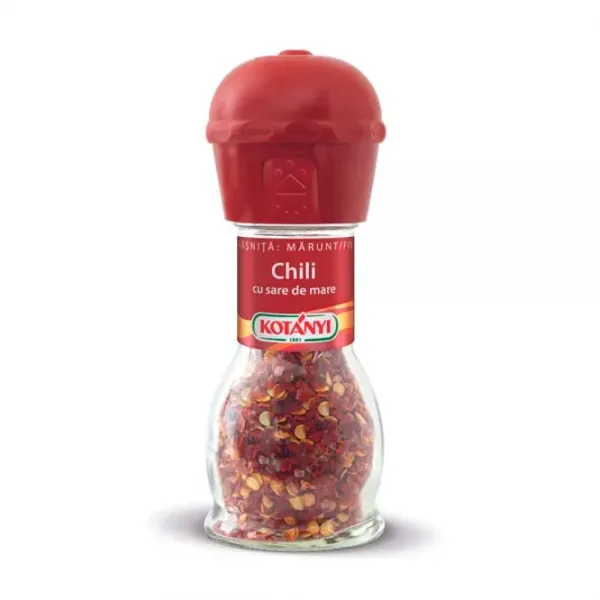Мельница для специй KOTANYI Chili Стекло / Красный photo 2