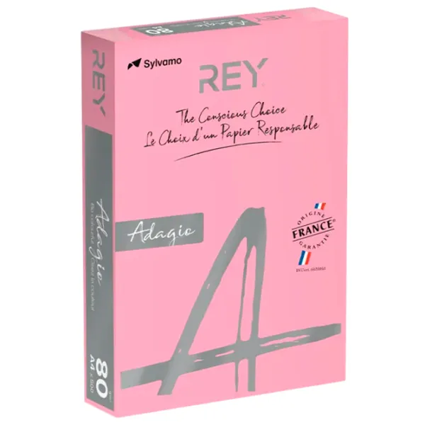 Hârtie colorată Rey Adagio Pink / 500 photo 1 Hârtie colorată Rey Adagio Pink / 500 photo 1