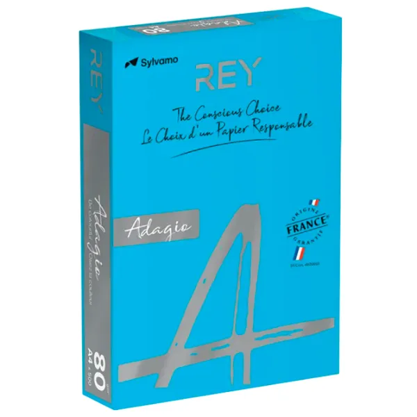 Hârtie colorată Rey Adagio Turquoise / 500 photo 1 Hârtie colorată Rey Adagio Turquoise / 500 photo 1