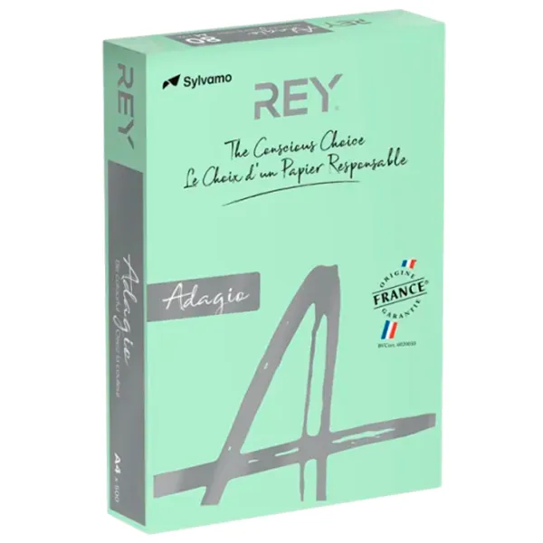 Hârtie colorată Rey Adagio  Light Green / 500 photo 1 Hârtie colorată Rey Adagio  Light Green / 500 photo 1
