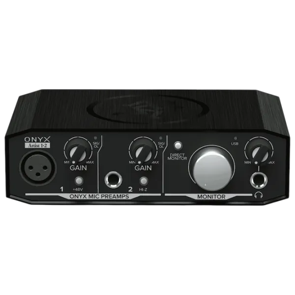 Interfață audio Mackie Onyx Artist 1·2 192 kHz / 20 Hz - 20 kHz / Black photo 1