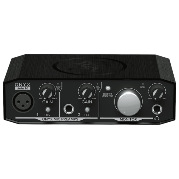 Interfață audio Mackie Onyx Artist 1·2 192 kHz / 20 Hz - 20 kHz / Black photo 1