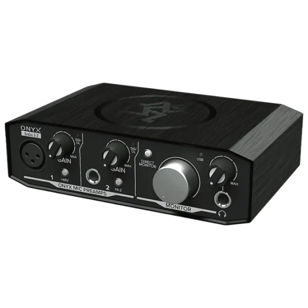 Interfață audio Mackie Onyx Artist 1·2 192 kHz / 20 Hz - 20 kHz / Black photo 3