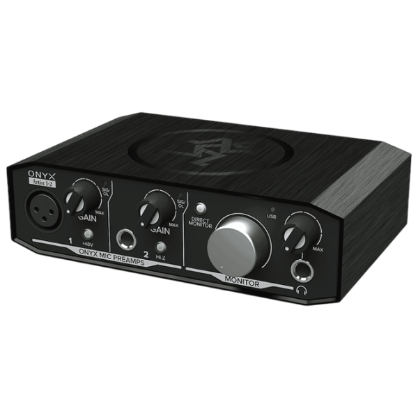 Interfață audio Mackie Onyx Artist 1·2 192 kHz / 20 Hz - 20 kHz / Black photo 3
