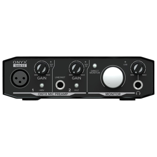 Interfață audio Mackie Onyx Artist 1·2 192 kHz / 20 Hz - 20 kHz / Black photo 5