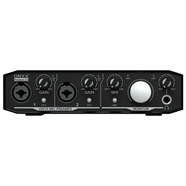 Аудио интерфейс Mackie Onyx Producer 2•2 192 кГц / 20 Гц - 20 кГц / Черный photo 1