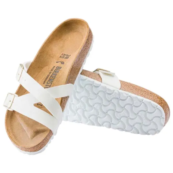 Sandale pentru femei Birkenstock Yao Balance Bf White / Birko-Flor® photo 2