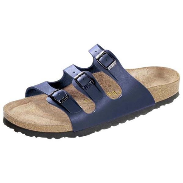 Sandale pentru femei Birkenstock Florida Bf Sfb Blue / Textil photo 1