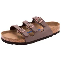 Сандалии для женщин Birkenstock florida Sfb Bfbc Коричневый / Tекстиль