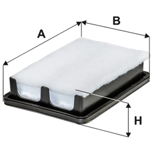 Воздушный фильтр Wix Filters WA9806 WX-WA9806 photo 1