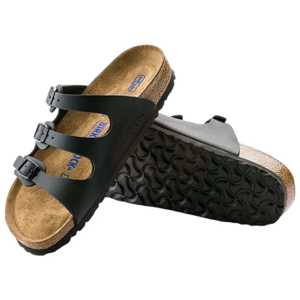 Sandale pentru femei Birkenstock Florida Sfb Black / Textil photo 2