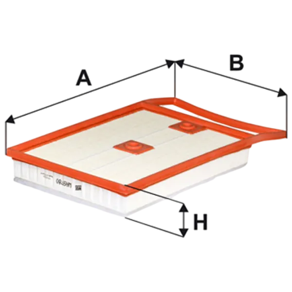 Filtru de aer Wix Filters WA9780 WX-WA9780 photo 1