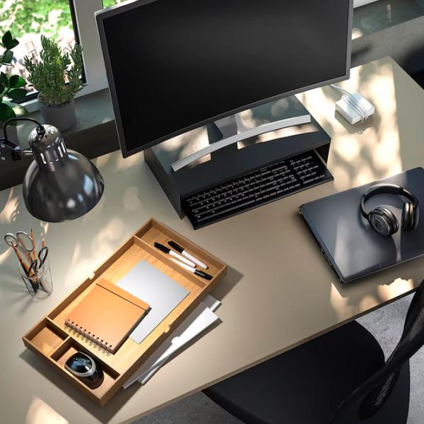 Masă de birou Ikea Trotten PAL/ Beige photo 5