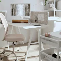 Офисный стол Ikea Trotten ДСП/ Белый photo 7