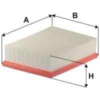 Воздушный фильтр Wix Filters WA9786 WX-WA9786