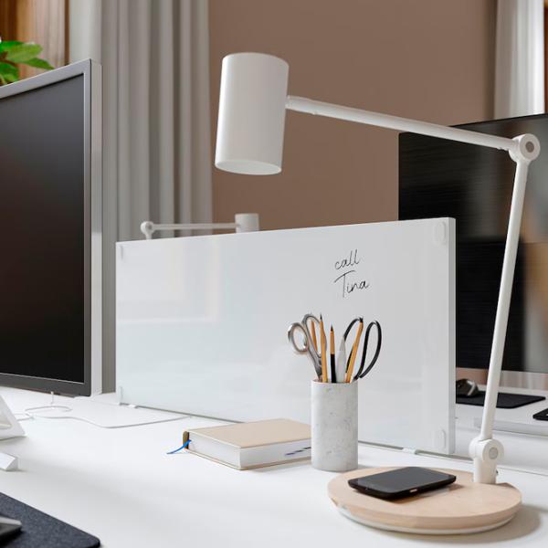 Masă de birou Ikea Trotten PAL/ White photo 3