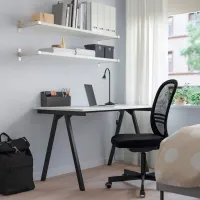 Офисный стол Ikea Trotten ДСП/ Белый photo 4