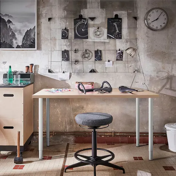 Masă de birou Ikea Lagkapten/Olov PAL/ Stejar Sonoma photo 3