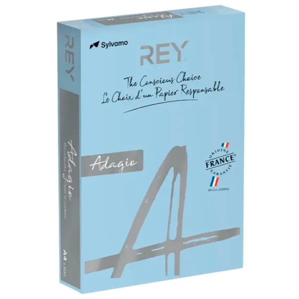 Hârtie colorată Rey Adagio Light Blue / 250 photo 1
