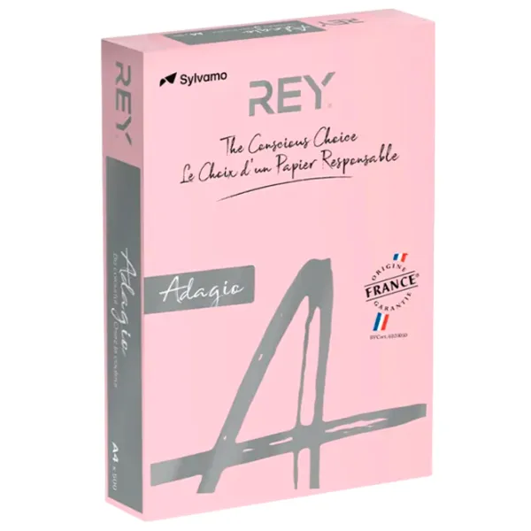 Hârtie colorată Rey Adagio Pink / 250 photo 1