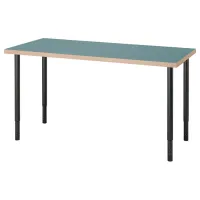 Masă de birou Ikea Lagkapten/Olov PAL/ Turquoise