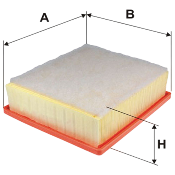 Filtru de aer Wix Filters WA9804 WX-WA9804 photo 1 Filtru de aer Wix Filters WA9804 WX-WA9804 photo 1