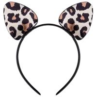 Cătuşe Obsessive Hairband + Cuffs Tigrella Black photo 2