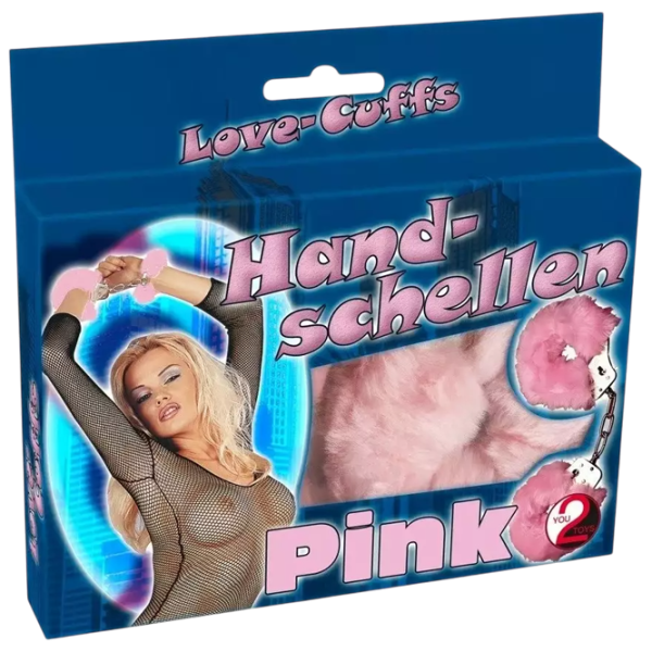 Cătuşe You2Toys Love Handcuffs Pink photo 2