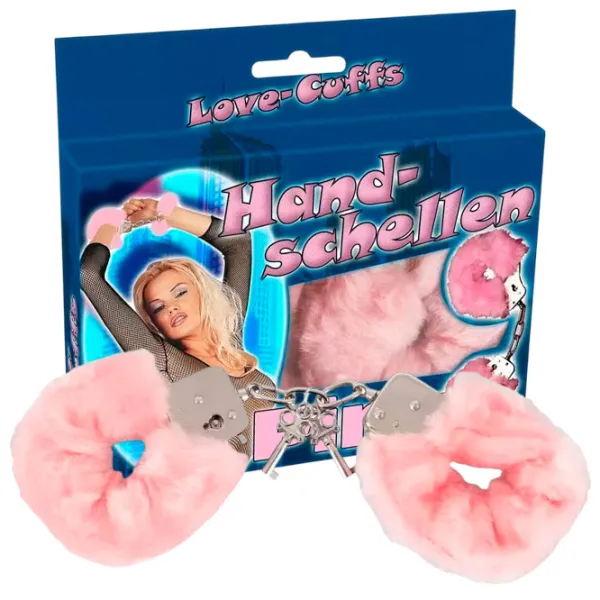 Cătuşe You2Toys Love Handcuffs Pink photo 3