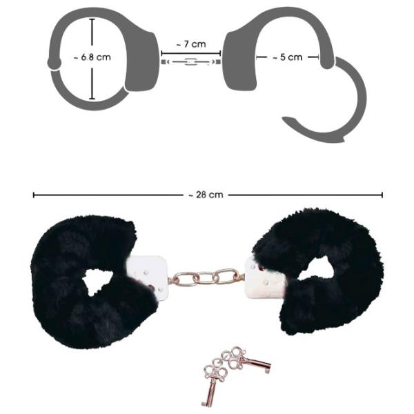 Наручники Bad Kitty Handschellen Черный photo 3 Наручники Bad Kitty Handschellen Черный photo 3