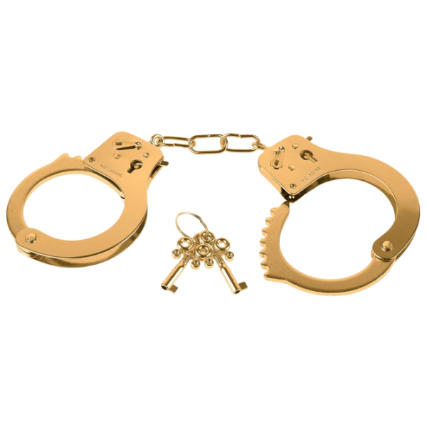 Наручники Fetish Fantasy Metal Cuffs Золото photo 1