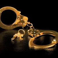 Cătuşe Fetish Fantasy Metal Cuffs Gold photo 4