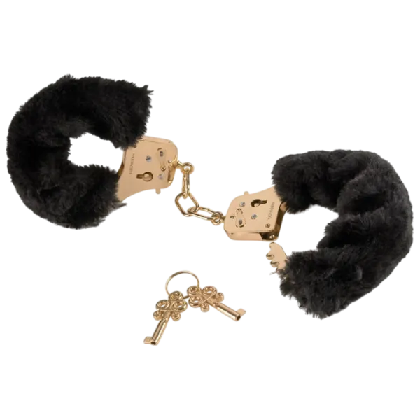Наручники Fetish Fantasy Deluxe Furry Cuffs Золото photo 1