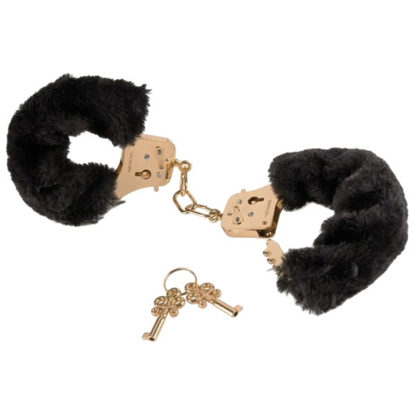 Наручники Fetish Fantasy Deluxe Furry Cuffs Золото photo 1