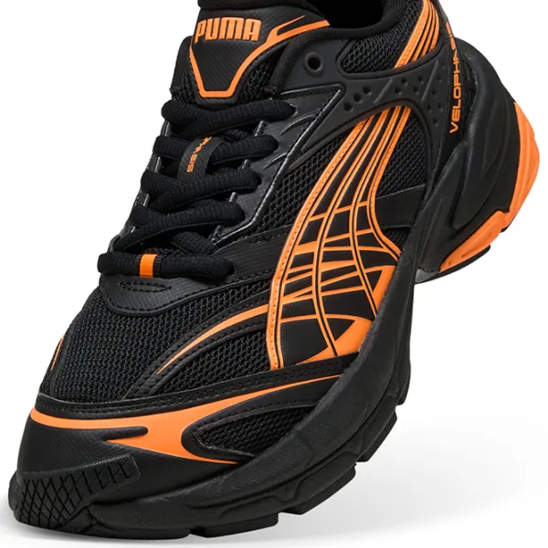 Adidași pentru bărbați Puma Velophasis Always On 42.5 / Black Orange photo 4 Adidași pentru bărbați Puma Velophasis Always On 42.5 / Black Orange photo 4