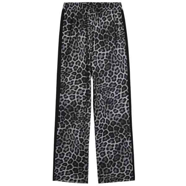 Спортивные брюки для женщин Puma T7 Leo Luxe All-Over Print Straight XL / Black Gray photo 2