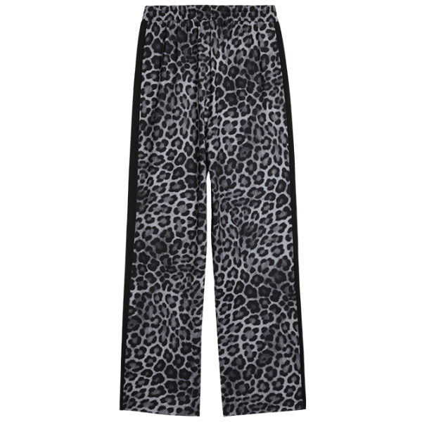 Спортивные брюки для женщин Puma T7 Leo Luxe All-Over Print Straight XL / Black Gray photo 2