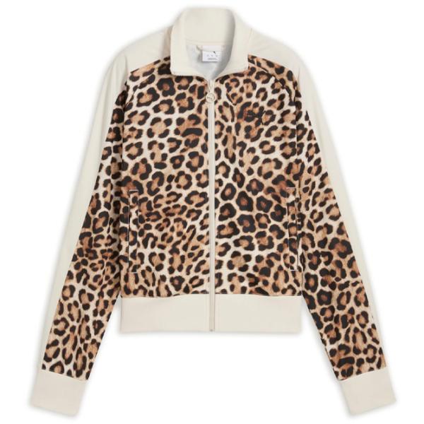 Толстовка для женщин Puma T7 Leo Luxe All-Over Print Всесезонные / Бежевый photo 1