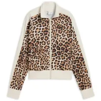 Hanorac pentru femei Puma T7 Leo Luxe All-Over Print All-season / Beige