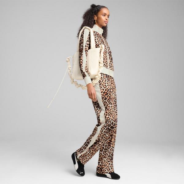 Толстовка для женщин Puma T7 Leo Luxe All-Over Print Всесезонные / Бежевый photo 4