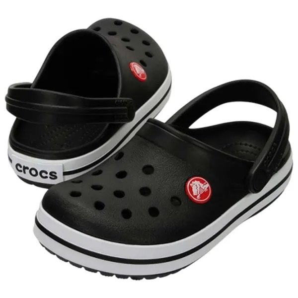 Saboți unisex Crocs Crocband Clog K Black photo 1 Saboți unisex Crocs Crocband Clog K Black photo 1