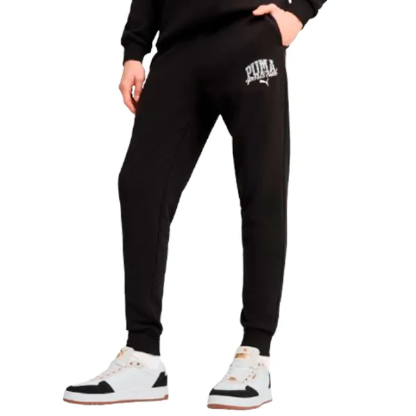 Pantaloni sportivi pentru bărbați Puma Class Terry Sweatpants S / Black photo 3 Pantaloni sportivi pentru bărbați Puma Class Terry Sweatpants S / Black photo 3