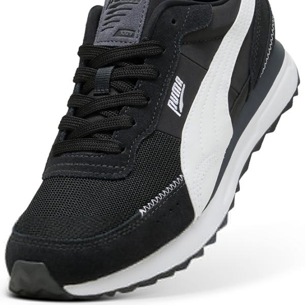 Adidași pentru bărbați Puma Road Rider Suede 48 / Black photo 4
