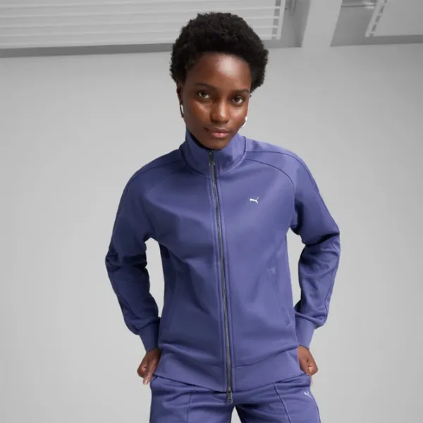Толстовка для женщин Puma T7 Track Jacket Всесезонные / Синий photo 2