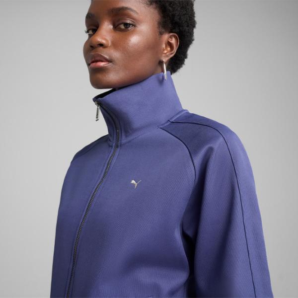 Толстовка для женщин Puma T7 Track Jacket Всесезонные / Синий photo 5