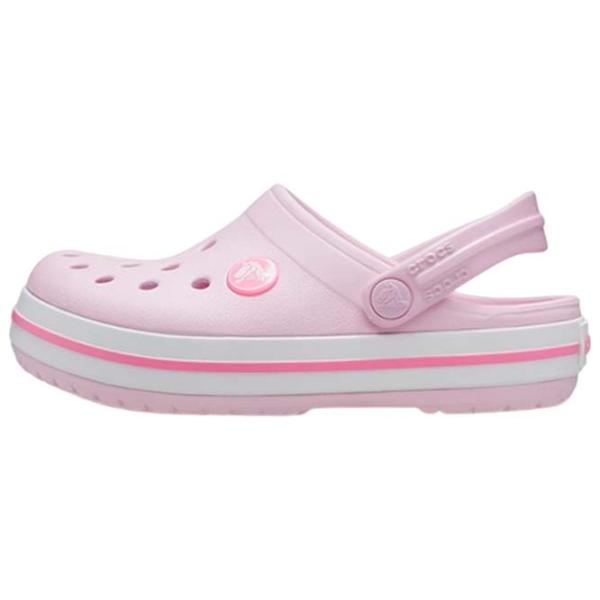 Сабо для девочек Crocs Crocband Clog K Ballerina Розовый photo 3