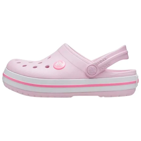 Сабо для девочек Crocs Crocband Clog K Ballerina Розовый photo 2