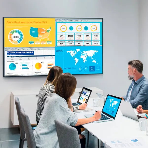 Panou digital inteligent Samsung Signage Display 55QMC 55" 4K 4K / 8 ms photo 6