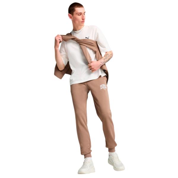 Pantaloni sportivi pentru bărbați Puma Class Terry Sweatpants L / Totally Taupe photo 5 Pantaloni sportivi pentru bărbați Puma Class Terry Sweatpants L / Totally Taupe photo 5