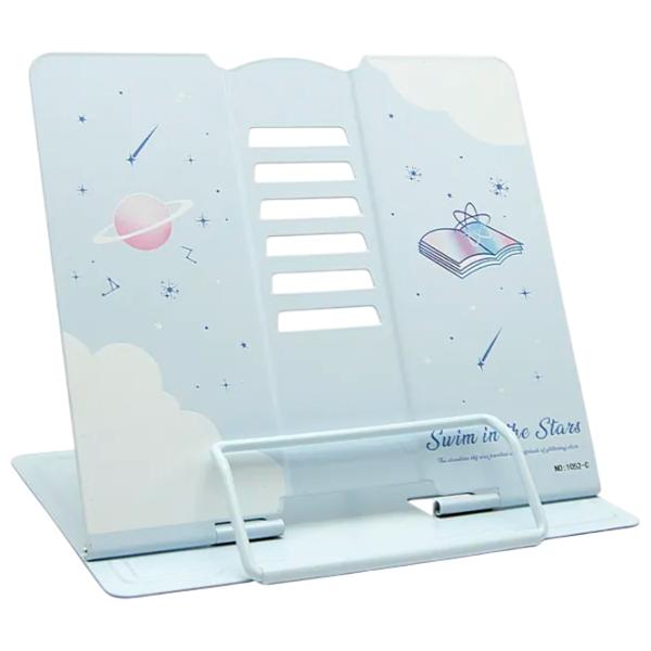 Подставка для книг New World Swim in the Stars Moon Светло-синий / Металл photo 1 Подставка для книг New World Swim in the Stars Moon Светло-синий / Металл photo 1